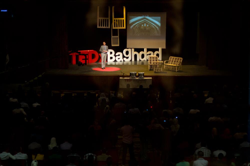 TEDx Baghdad stage